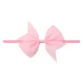 Bandeau à nœud rose pour bébé, haute élasticité pour nouveau-nés - Rose (11)