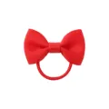 Elastico per capelli con fiocco in gros-grain rosso per bambine accessori - Rosso Brillante (12)