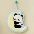 Cute hanging hand towel quick drying absorbent cartoon panda kitchen towel for home use - Moon Panda Style