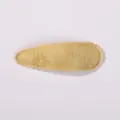 Handgefertigte gelbe Stoff-Haarklammer mit gesticktem Gänseblümchen-Muster für Kinder. - Gelber Stoff Gänseblümchen Stil (5)