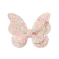 Pinza para el pelo de mariposa con purpurina degradada y lentejuelas de estrellas infantiles - Estilo Lentejuelas Degradadas (48)