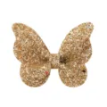 Pinza para el pelo con forma de mariposa dorada brillante para bebés y niñas pequeñas - Estilo Estrellas Brillo Dorado (56)