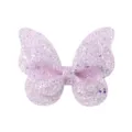 Pinza para el pelo con forma de mariposa con purpurina rosa y morada para niñas con degradado - Estilo Lentejuelas Degradado Rosa Lavanda (27)