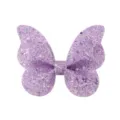 Pinza para el pelo con mariposa de purpurina morada para niñas, perfecta para fiestas - Estilo Lentejuelas Degradado Púrpura (28)