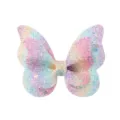Pinza de pelo con mariposa brillante degradada para accesorios de peinado de niñas - Estilo Lentejuelas Degradado Iridiscente (43)