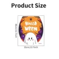 Dimensioni dettagliate dell'adesivo per WC in PVC impermeabile fantasma Halloween 40x35cm - 平面墙贴(SPZ-WC24071) / (35x40cm)