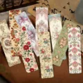 Set van 30 vintage bloemen boekenleggers met diverse Geheime Tuin patronen voor lezen - 30 Vellen/Pak