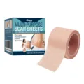 South Moon hojas de cicatrices multiusos, cinta correctora color piel transpirable y fácil. - 5cm*5m/Caja