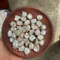 Perle d'eau douce naturelle baroque plaquée or pendentif DIY breloque pour bijoux faits main - Pendentif Seul avec Bordure Dorée / 1 Pièce