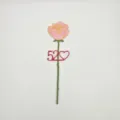 DIY simulazione rosa calamita frigo regalo San Valentino decorazione camera da letto - 520 / Rosa