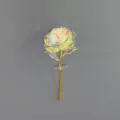 Colorful gold foil rose artificial flower romantic gift for Valentine Day party decor - Multi-Color Gold