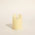 Candela elettronica LED in paraffina a simulazione conica ideale per matrimoni e compleanni. - 5x8cm