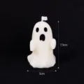 Halloween ghost scented candle white cute spooky decor wax candle 7.5x5cm gift item. - Small Ghost Candle - Model B
