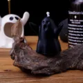 Bougie parfumée fantôme noir Halloween déco effrayante bureau cadeau atmosphérique cire - Fantôme Câlin Passionné / Noir