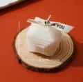 Vela aromática geométrica hecha a mano de cera de soja decoración de regalo de cumpleaños - Vela pequeña de burbuja con laberinto
