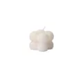 White bubble scented candle, cute cubic soybean wax candle for home decor and party photography. - Mini Magic Cube / White