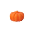Orange pumpkin scented soy wax candle, perfect for home decor, restaurant dining and parties. - Pumpkin