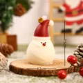 Christmas Santa Claus shaped scented wax candle home desktop decoration festive gift - Red Hat Santa
