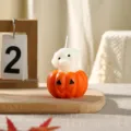Halloween pumpkin dog scented candle, creative cute puppy animal candle for festival gift and decor. - Pumpkin Puppy / 8*6cm