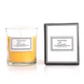 Yellow scented candle in glass jar with gift box variant for home decor and photography. - Yellow (Japanese Persimmon)