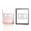 Pink scented candle in glass jar with gift box for home decor and relaxing aromatherapy - Light Pink (English Garden)