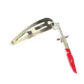 Halloween Punk Stil Blut Dolch Haarklammer einzigartige Neuheit Metall Haarnadel Damen - Simulationsdolch