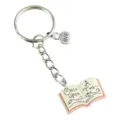 Carino portachiavi libro BFF ciondolo borsa amicizia metallo regalo lettura top! - modello 2