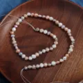 5-6mm Bonbon Farbe Barock Süßwasser Perle Strang 35cm Schmuckherstellung Edelstein Perlen - Ein Strang / Länge 35cm / Natürliche Bonbonfarben