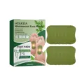 HouKea Wormwood Foot Patch 12pcs Natural Herbal Foot Pads for Gentle Care and Deep Sleep - 12-Piece Set