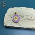 Cross-border fashion purple enamel Virgin Mary pendant necklace accessory for women european style - Style E