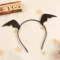 Halloween Bat Wing Headband Black Hair Hoop Festival Party Costume Hair Accessories for Girls - Bat Wings Headband / Black