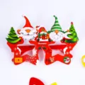 Weihnachts-Party-Dekorationsbrille mit niedlichen Wichtel- und Baumdesigns für tolle Fotos. - Fünfeckige Gesichtslose Alter Mann Brille
