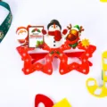Weihnachten Cartoon Party Brille Kinder roter Stern Rahmen Requisiten Geschenk Dekoration - Fünfeckige Weihnachts-Familienbrille