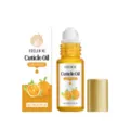 EELHOE nourishing cuticle oil orange flavored portable nail care roller bottle 5ml new - Orange