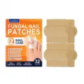 Laniska fungal nail patches 32 count, breathable overnight nail care for healthy nails. - 32 Pieces Set / Nude
