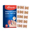 Ximonth paronychia care patches 20pcs breathable nail health protection strips for daily use - 20 Pieces/Pack