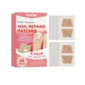 HOUKEA nail repair patches 60pcs, breathable nail care strips for cracked brittle nails. - 60 Pieces/Pack