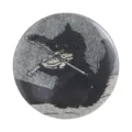 Cute black cat playing violin metal badge retro cartoon brooch pin for backpack clothes decor - Retro Violin Black Cat Style (MXZ485)