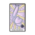 Nurse tarot enamel pin stethoscope heart metal brooch cute creative medical bag badge style - Nurse Tarot Style (UVXZ189)