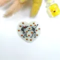 Halloween Scheletro Acrilico Cuore Ciondolo DIY Artigianato Orecchini Carini Opzione - Stile Scheletro Zucca a Cuore (3)