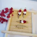 Enamel ice cream alloy pendant close-up, perfect DIY jewelry making accessory for summer style. - Red White Brown Popsicle Style / 10 Pieces Pack