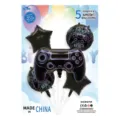 Game controller folie ballon set voor kinderen verjaardag feest decoratie benodigdheden - Neon Kleurrijk / Kleurrijke Gamepad Set