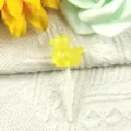DIY resin yellow duck lollipop pendant charm handmade craft jewelry accessories cute toy material - Yellow