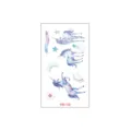 Kids cartoon unicorn temporary tattoo sticker, cute waterproof body art for party gifts. - Unicorn Style (WS-128)