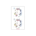 Cartoon unicorn temporary tattoo sticker, cute waterproof party variant design style WS-135. - Unicorn Style (WS-135)