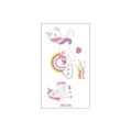 Cute cartoon unicorn temporary tattoo sticker for kids party waterproof body art design - Unicorn Style (WS-136)