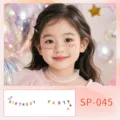 Jolis autocollants de tatouage temporaire pour le visage d'enfant fête d'anniversaire maquillage. - Autocollant de Visage Anniversaire (SP-045) / 160*60mm