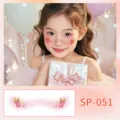 Joli autocollant visage tatouage temporaire pour fête d'anniversaire décoration enfants - Style d'anniversaire (SP-051) / 160*60mm