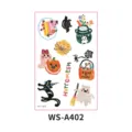 Jolis autocollants de tatouage temporaire d'Halloween pour enfants imperméables art - Halloween WS-A402