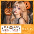 Halloween prosopo prosorino tatuaz aftokollita kolokitha gata parti adiavrocho arti - WS-F115